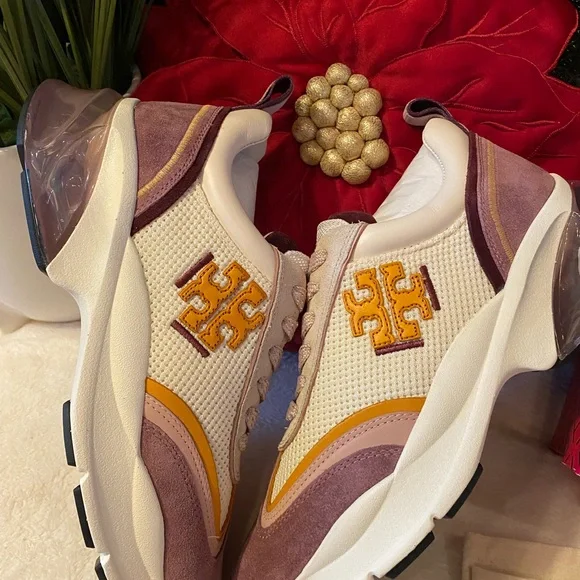 TORY BURCH GOOD LUCK BUBBLE TRAINER - Picture 7 of 9